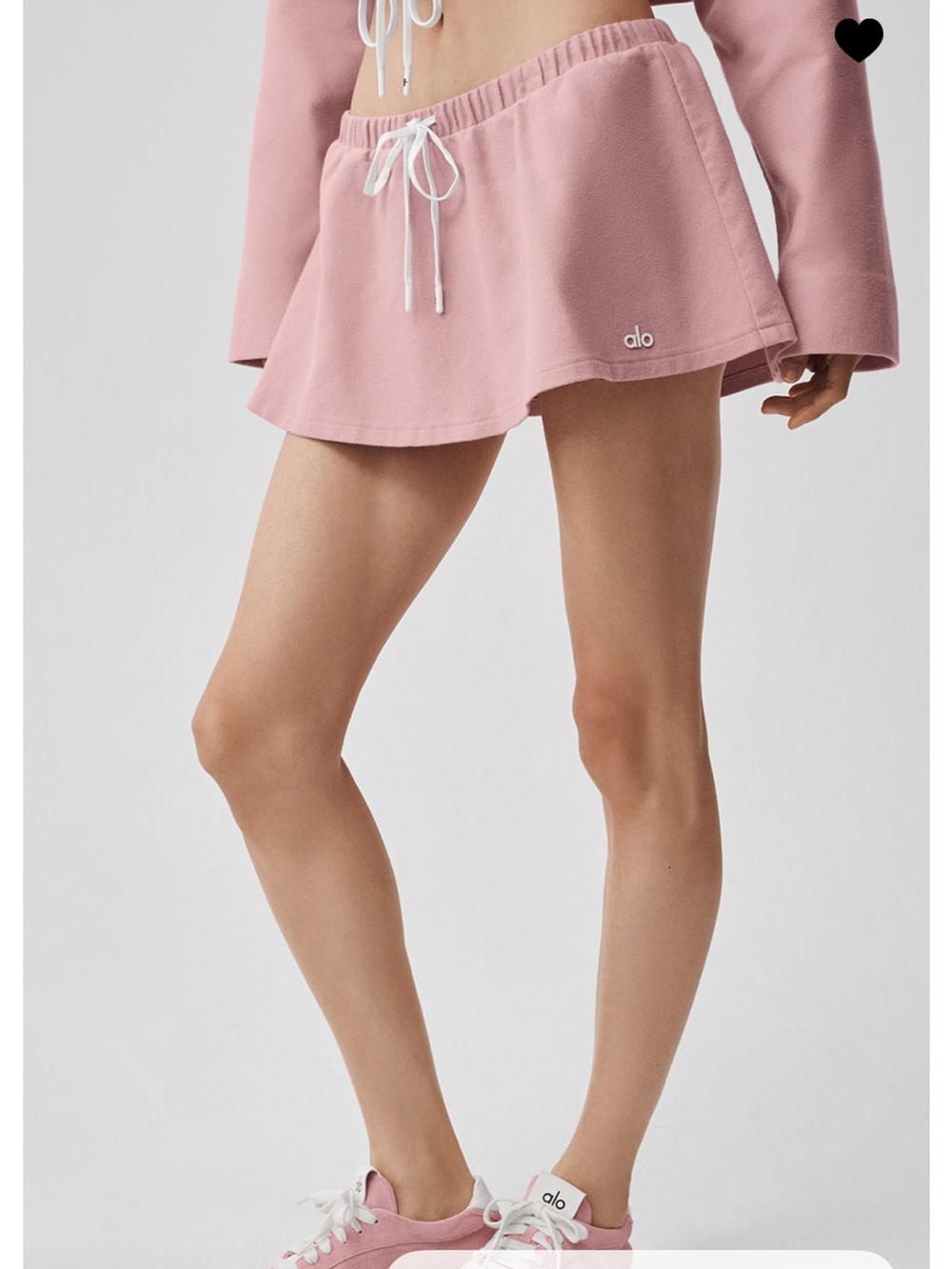 ALO low rise fan favorite micro skirt